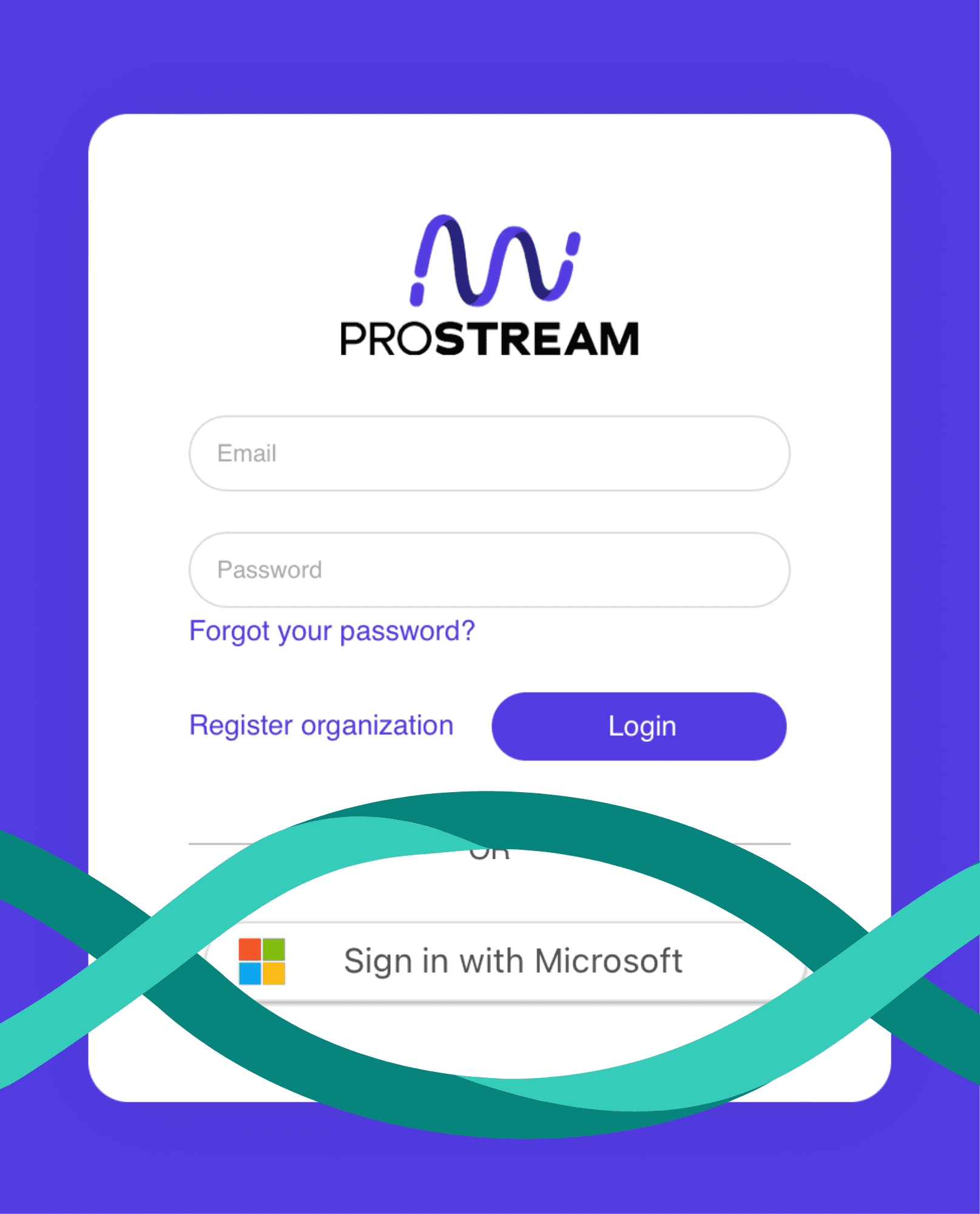 Always log on securely - Prostream