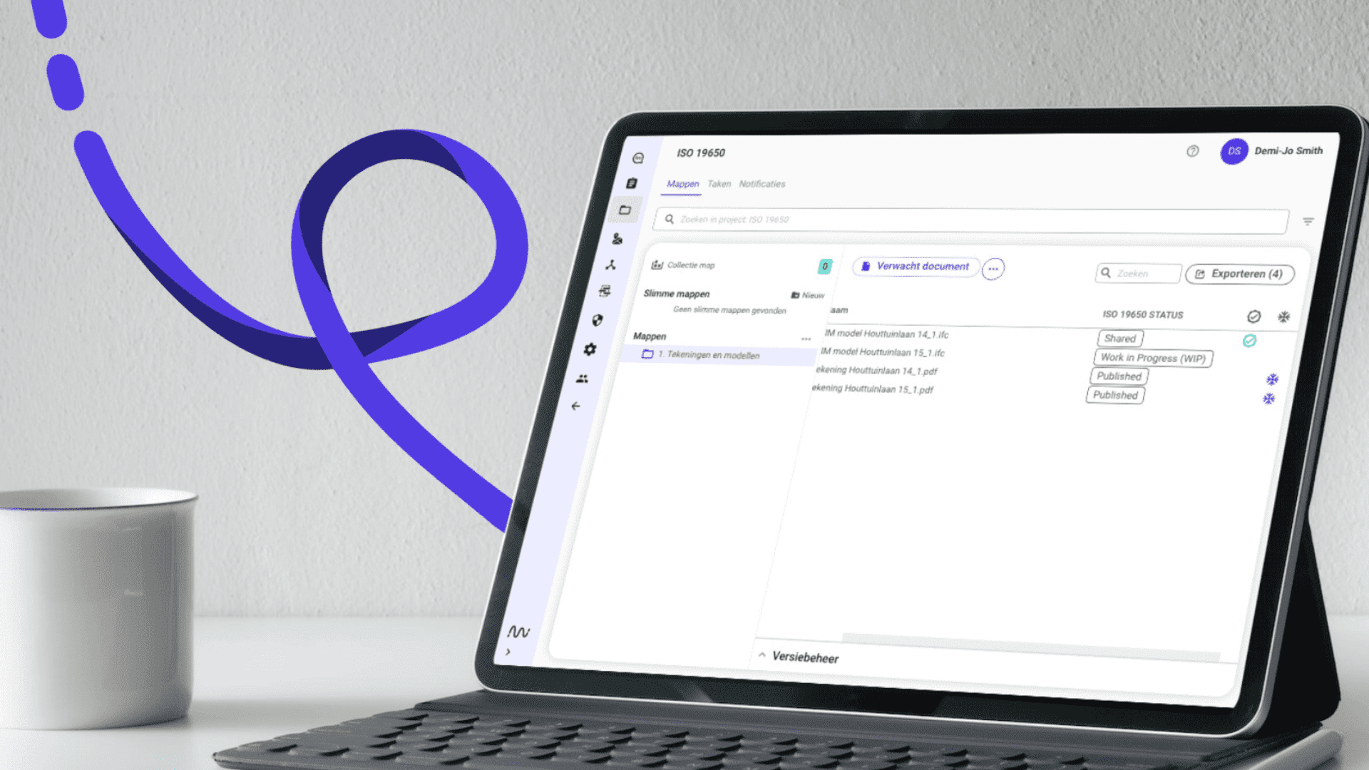 ISO 19650 status in Prostream